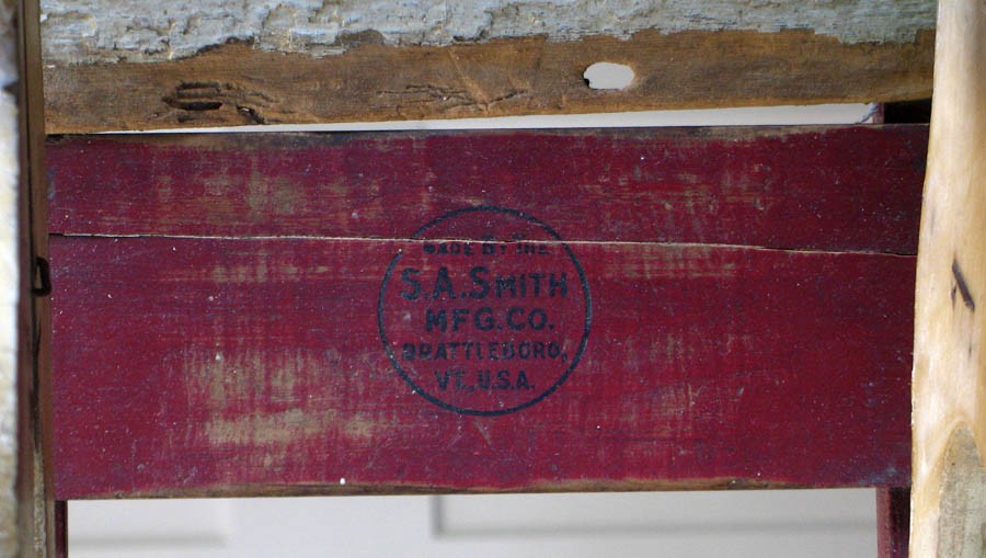 Antique 1920s Shoo-Fly Rocking Horse Marked S. A. Smith Vermont 100 ...