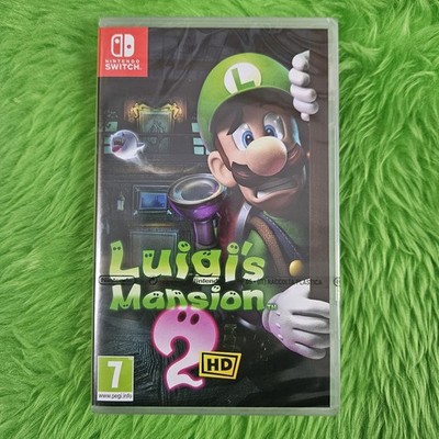 Nintendo Switch LUIGI'S MANSION 2 HD Spiel NEU & Sealed REGION FREE PAL UK Luigis