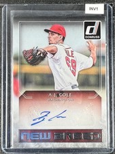 Cole, A.J. - 2016 Donruss - Autograph 