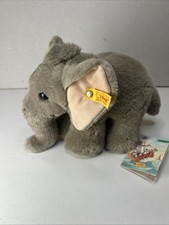 Steiff Plush Trampili Elephant 11in