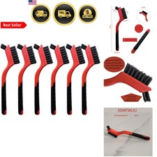 Cleaning Brush Set Nylon Non Scratch Kitchen Bathroom Metal Stovetop