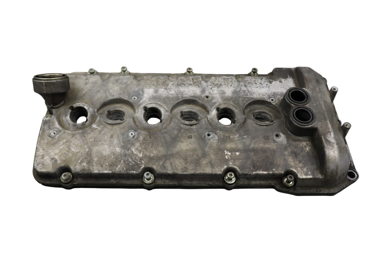 03-13 Bentley Continental GTC Flying Spur Left Side Engine Motor Valve Cover Oem
