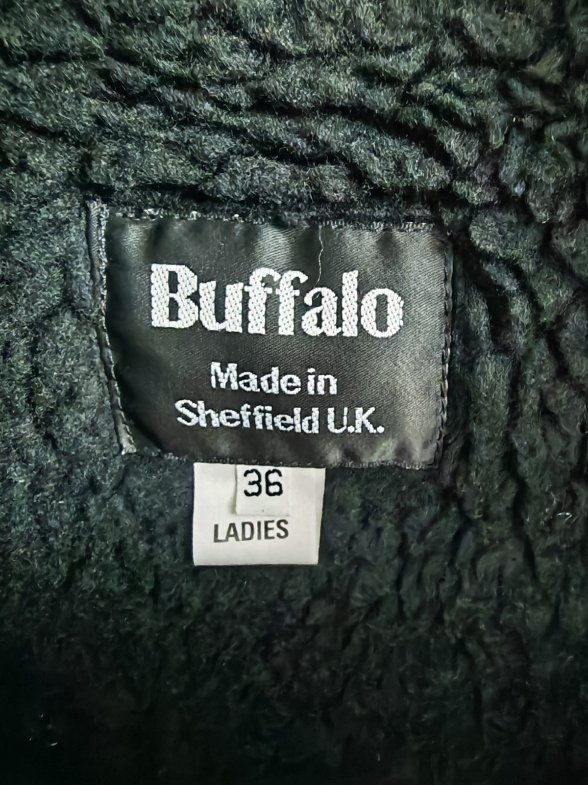 Women's Buffalo Systems Mountain Shirt Smock Size 36 Grey Pile Lined Jacket UK image 4
