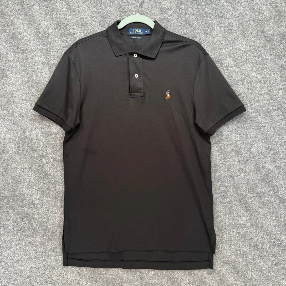 Polo Ralph Lauren Size M Black Polos for Men for sale | eBay