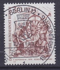 Berlin 1969 - Berliner Mi-Nr. 335 Vollstempel ESST Berlin + Gummi