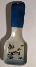 Duck Ceramic Spoon Rest Hanging Vintage CottageCore GrandmaCore