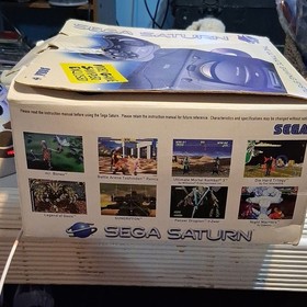 vintage complete Saturn 670-8975A Console Bundle Black, Controller, Sampler, Box