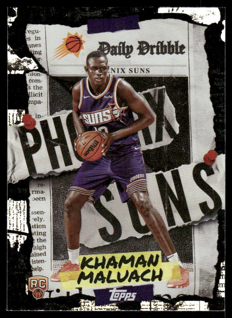 2025-26 Topps The Daily Dribble #DD40 Khaman Maluach - BSK