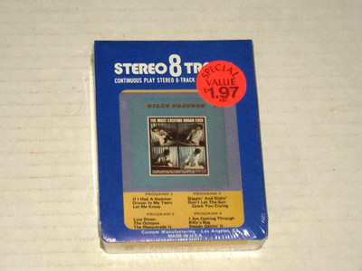 8-TRACK ..BILLY PRESTON most exciting organ(SEALED)UNITED 815-086 nice SEE PICS