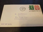 GB STAMP COVER FDC 1952 QEII POST EARLY FOR CHRISTMAS