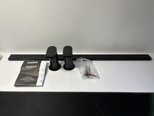 Moen BH3824BL Genta LX Modern 24in Towel Bar Matte Black B62 - New