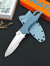 Benchmade Intersect Fixed Blade Knife 2.68" MagnaCut Steel Serrated Sheath