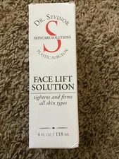 Dr. Sevinor Skincare Solutions Face Lift Solution - New/Sealed 4 oz. Bottle - o5