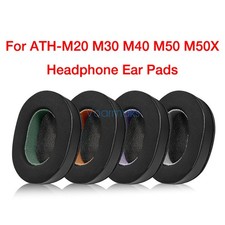 Replacement Cooling Gel Ear Pads for ATH-M20 M30 M40 M50 M50X Headphones