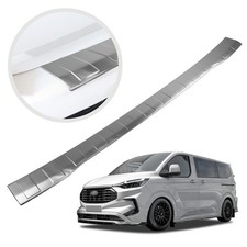 Ladekantenschutz für Ford Tourneo Custom II (V710) 2023- Silber Gebürstet