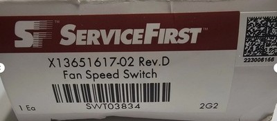Trane X13651617-02 HVAC Fan Speed Controller - NEW - OEM - SHIPS SAME DAY!