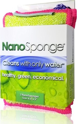 Everyday Heavy Duty Kitchen Nano Sponges - 2 Pack - Large