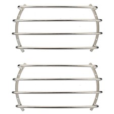 2 Goldwood Sound BAR-10 Chrome Steel Bar Tube Grills for 10" Speaker Woofers