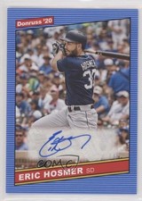 2020 Panini Donruss Retro 1986 Signatures Eric Hosmer #86S-EH Auto 1u6