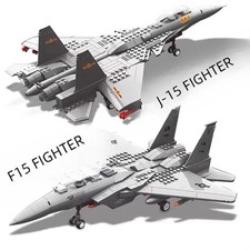 Aircraft Building Blocks Set SR-71 Blackbird Military Plane Recon Model Toy Gift