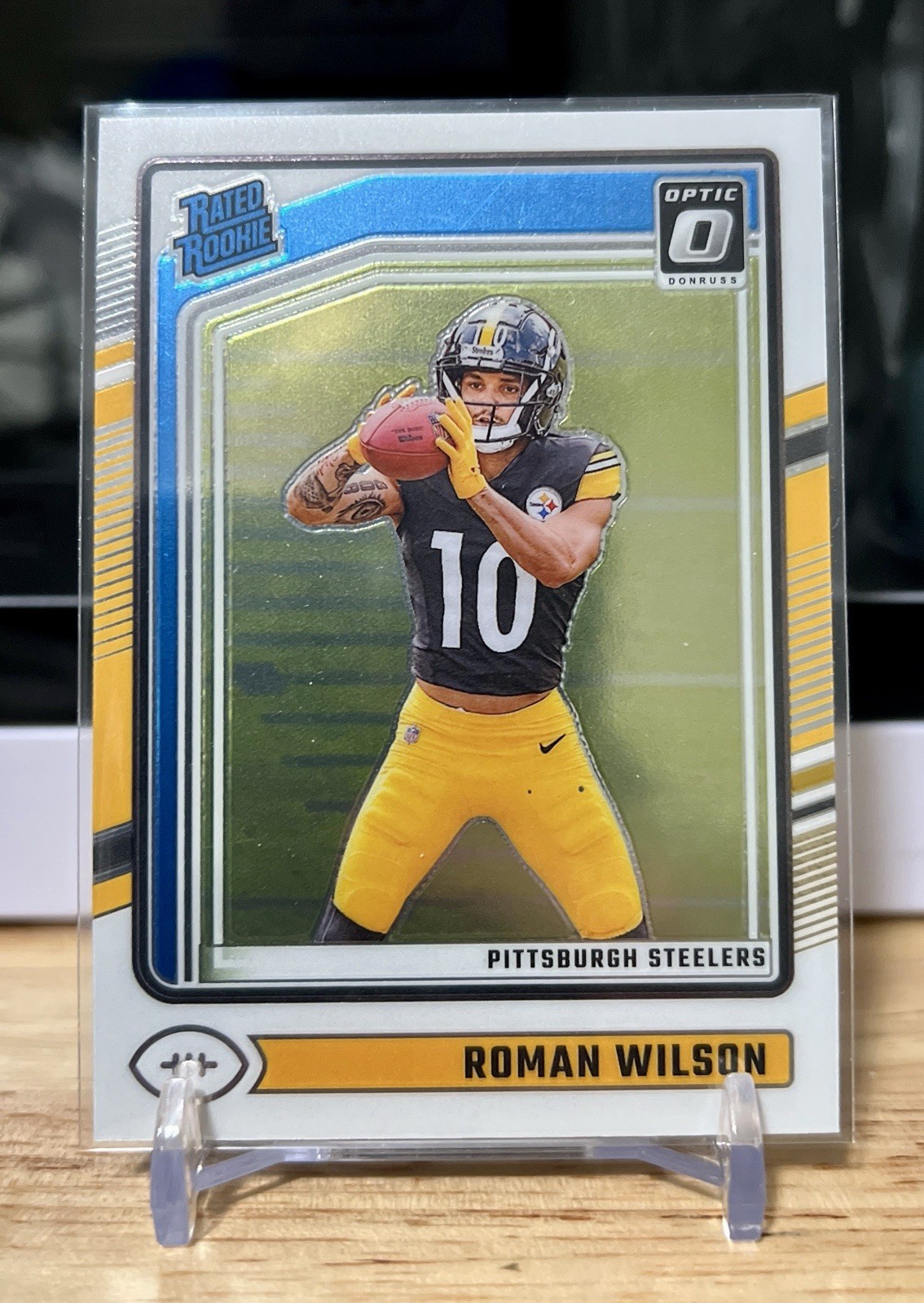 2024 Panini Donruss Optic - Rated Rookie Roman Wilson #285 (RC)