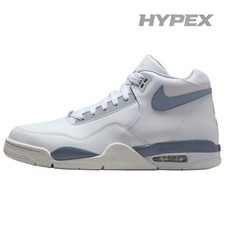 Nike Flight Legacy Mid Top Vintage Basketball Shoes Men's White - IH0633-141