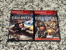 Call of Duty 2&3 Special Edition Bundle (PlayStation 2 PS2) CIB Cleaned & Tested