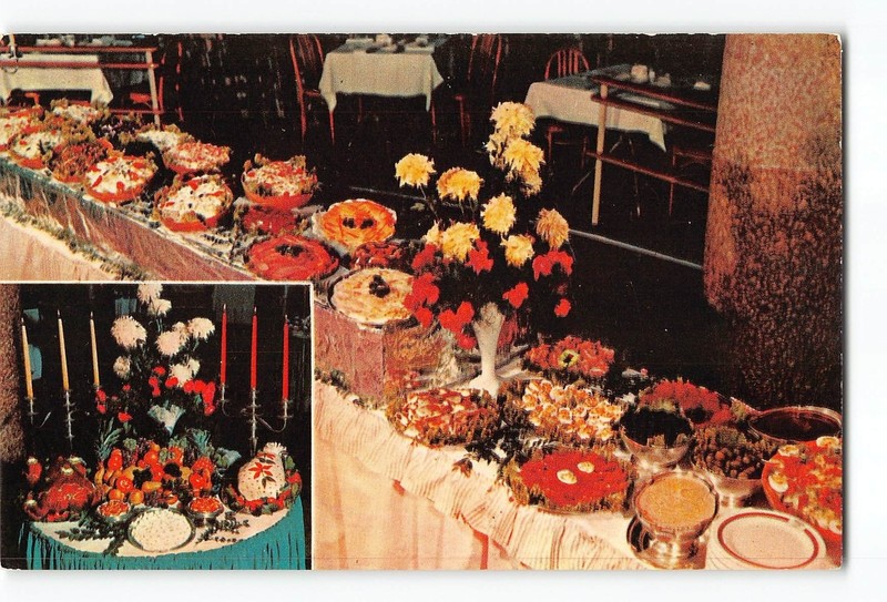St Paul Minnesota MN Vintage Postcard Hotel Saint Paul Sunday Smorgasbord