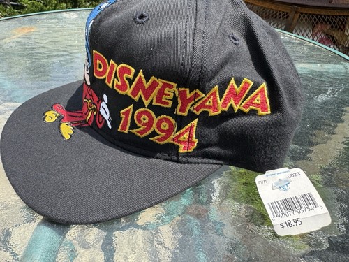 Vintage Disneyana 1994 Convention Sorcerer Mickey Mouse Goofy's Hat Co Snapback - Picture 4 of 11