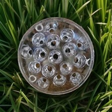 Large Glass Floral Frog Flower Arranger for Floral Arrangement Holder