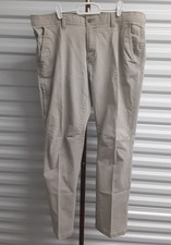 Weatherproof Khaki Men's Pants Stretch 38x32 Style W8F607SC Color is Birch