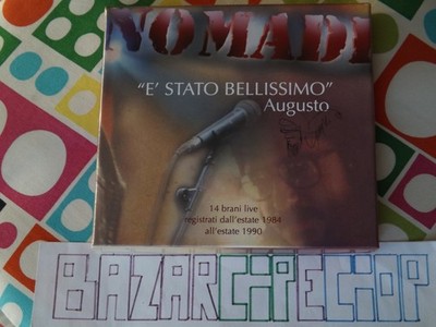 Cd Nomadi e' stato Bellissimo Augusto Daolio 14 Brani Live Concerto Ed. Limitata