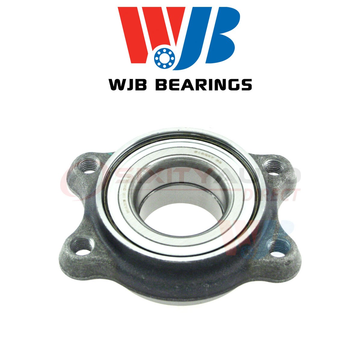 WJB Wheel Bearing & Hub Assembly for 2008-2012 Audi R8 4.2L 5.2L V10 V8 - zw
