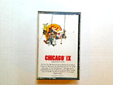 VINTAGE MUSIC CASSETTE CHICAGO IX "GREATEST HITS" FREE SHIPPING