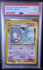 Pokemon Espeon Holo Neo Discovery Unlimited 1/75 PSA 9 Mint on eBay