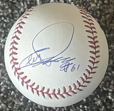 *CHAN HO PARK*SIGNED*AUTOGRAPHED*BASEBALL*LOS ANGELES*DODGERS*RANGERS*OMLB!!*COA