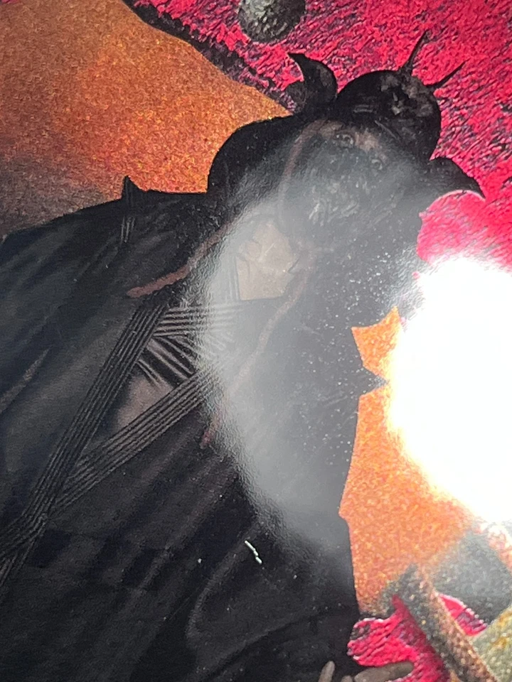 SHINSUKE NAKAMURA 2025 Topps Chrome WWE Cactus x Jack Teal #41 Red Refractor 1/5 - Image 3 of 3