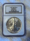 1991   AMERICAN SILVER EAGLE   NGC  MS69   BROWN LABEL