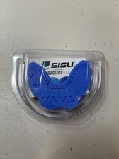 Sisu Mouthguard Blue Adult Ages 11+ Aero Next Gen 1.6mm Thin Custom Fit