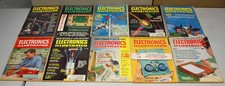 Rare Electronics Illustrated Magazine 10 Issues 1963-1967 Ships Worldwide