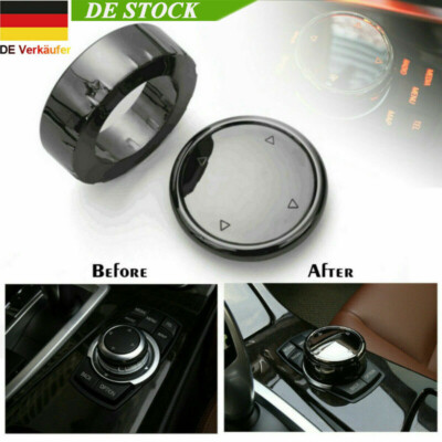 DHL Auto Multimedia Knob Knopf Abdeckung Cover Trim Für BMW IDRIVE F10 F20 F30