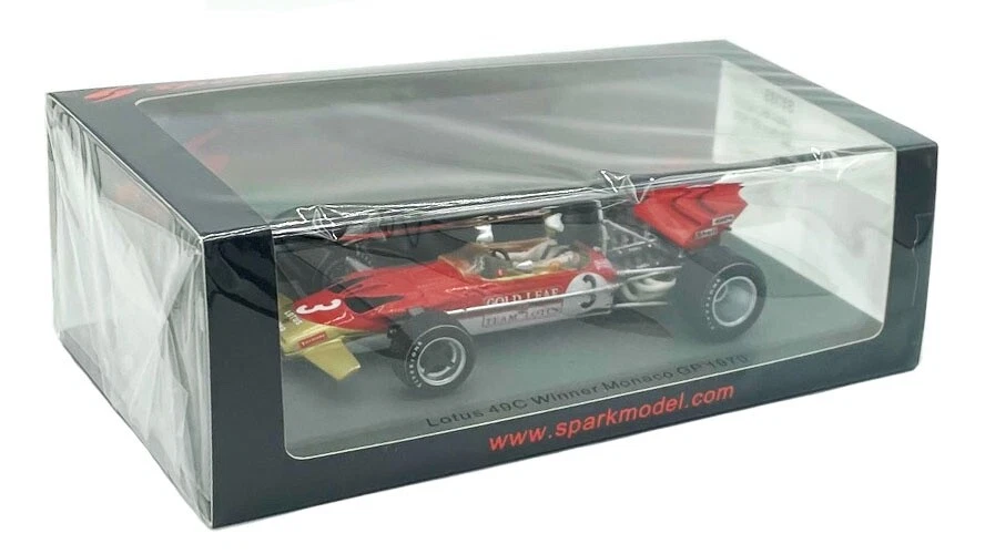 Spark S6385 Lotus 49C 1st Monaco 1970 - Jochen Rindt World Champion 1/43 Scale - Image 4 of 4