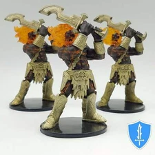Fire Giant x3 - Legendary Adventures #28 Pathfinder Battles D&D Miniature