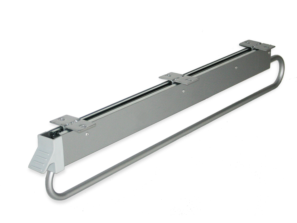 Wardrobe Pull Out Clothes Hanger Rail Organizer Rack Length 800mm 7005725 Emuca