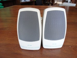 vintage computer speakers