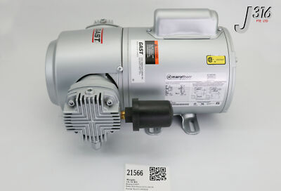 21566 GAST OIL-LESS PISTON VACUUM PUMPS & COMPRESSORS 4LCB-10-M450X