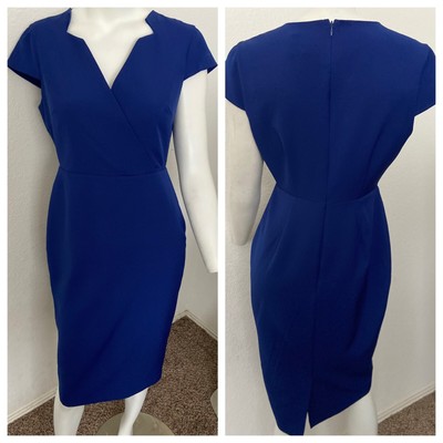 neiman marcus royal blue dress