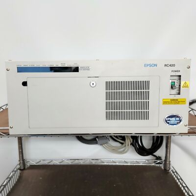 Epson RC420 EZ Module Robot Controller/Computer 2x Servo Pack Windows 2k 220VAC