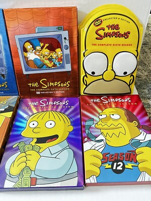 The Simpsons DVD Seasons 1-13 Plus Sealed Movie | eBay