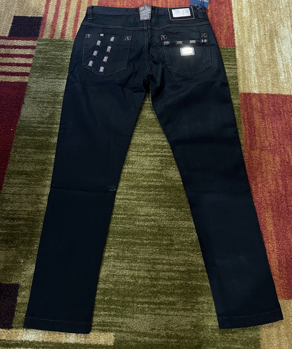 jentlouis】Studded Baggy DenimPants Sサイズ